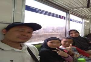 My Family and I traveled with train