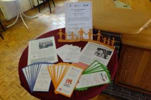 Table with information about voluntary work