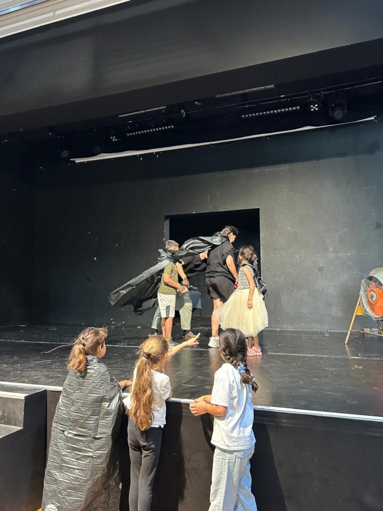 practicing the scences