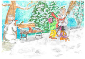 our christmascard for all PaSch tandems