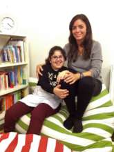 old mentor with one of her new mentees