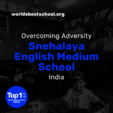 We are the only Indian rural school shortlisted