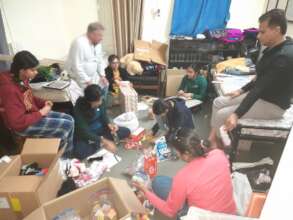 Preparing stockings for all