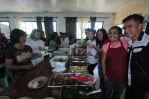 The Food Line and Happy Chef and Helpers