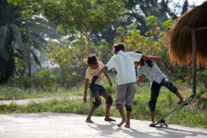 girls skating
