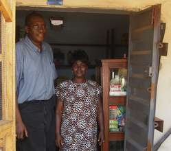 Seray's shop - microfinance beneficiary