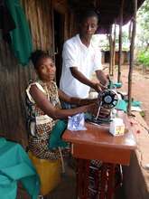 Mariatu - sewing machine microfinance