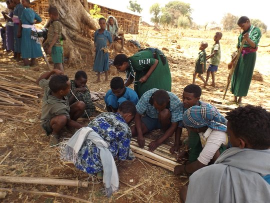 Practical training underway in Derbanta