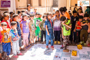 over 200 kids ages 4-10 showed up to attend