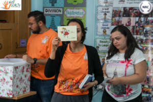 Using feeling cards published by Not Guilty 2012