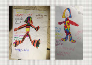 art before and after therapy sessions