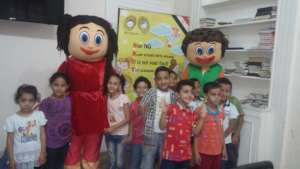 Part of the kids trained