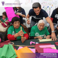 Recreational Arts stand at Alzheimer Learn and Act