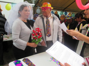 "Civil wedding ceremony"
