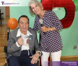 Celebrating Father's Day with Mtra. Lilia Groues