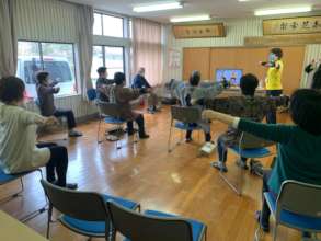A scene from Iki 100 activity @ Dotesaki Community