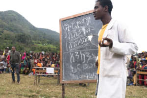 Teaching children about the importance of eye care