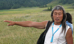 Altai elder Danil Mamyev