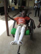 Child in reahabilitation