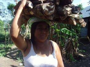 Carrying wood