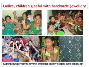 Making jewellery gives psycho-emotional energy