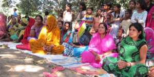 Community meeting for pregnant and Lactating women