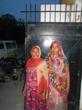 Pic 2: Geeta on her way to MGHN clinic