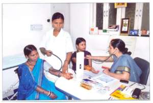 Health Checkup of Rural Women at Merrygold Network