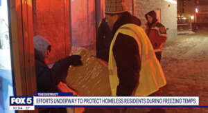 UPO outreach worker Arthur Bell shows compassion