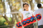 Youngsters challenge poverty through skateboarding