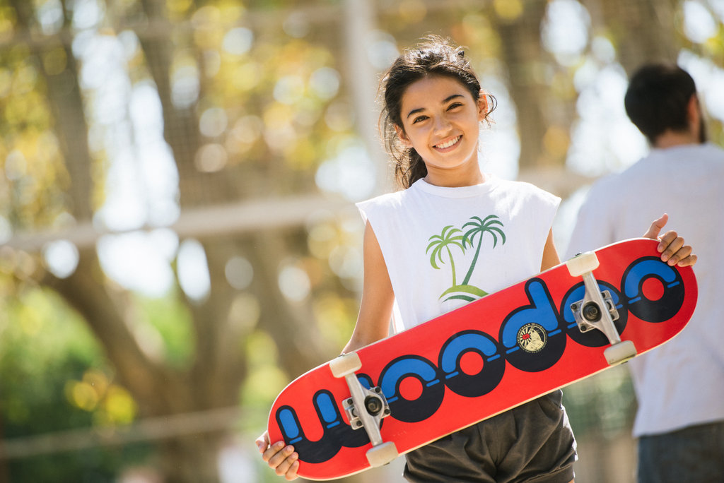 Youngsters challenge poverty through skateboarding