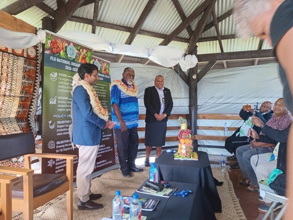 Fiji Minister of Agriculture Visits the Farm!