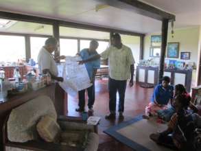 Moturiki participants presenting to the group