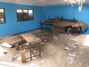 damages to the classroom
