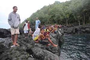 arrival in Mere Lava in the Banks group