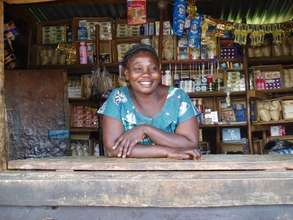 Participant at her newly opened store