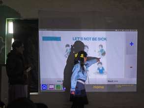 Pupil and projected image