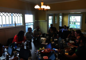GEC team working at 2018 Annual Meeting