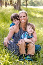 Heather and her sons