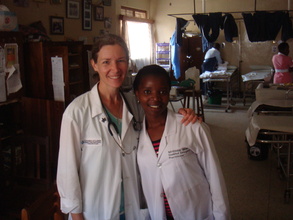 Dr. Stacey and ECP Irene in the ED