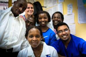 ECP team and trainers in ED