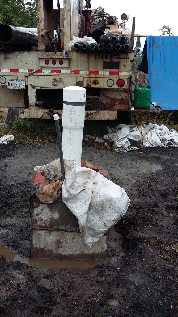 Capped well