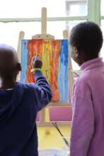 Our weekly art therapy sessions bring healing &joy