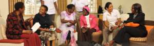 Faraja's breast cancer support group in 2012
