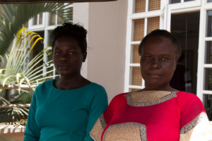 Evelyn and her mother,Sibia Nyaboke