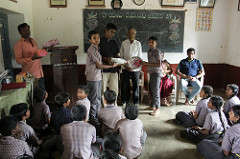 Sports equipment distribution