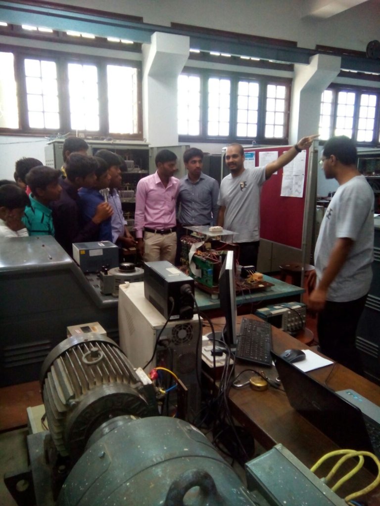 Students in Science Labs