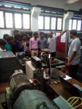 Students in Science Labs
