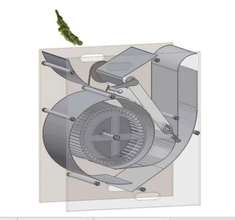 Amaranth Winnower design by Calvin College