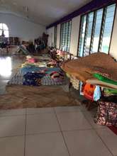 Makeshift shelter in Eratap outside Port Villa